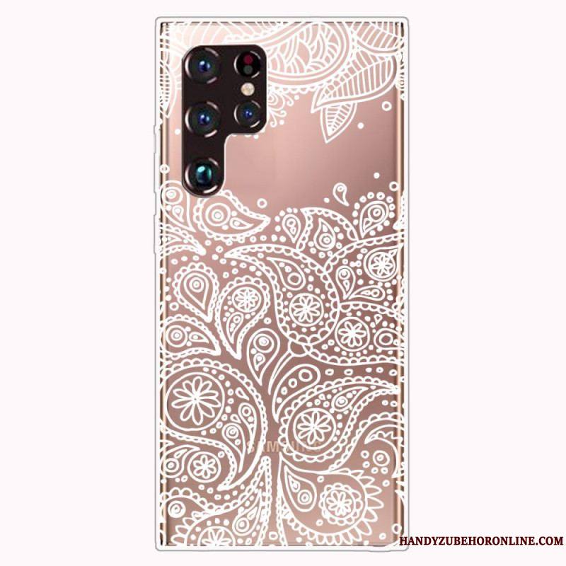 Coque Samsung Galaxy S22 Ultra 5G Mandala Stylé