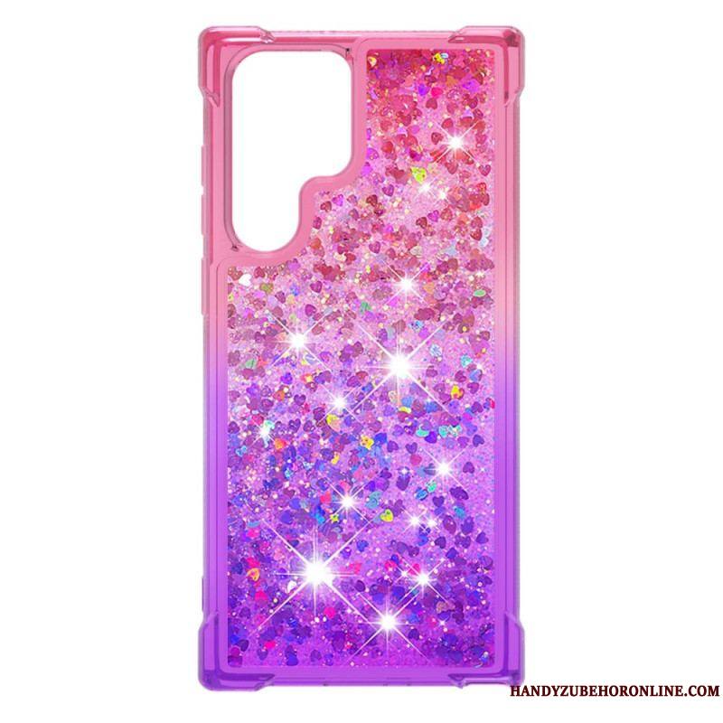 Coque Samsung Galaxy S22 Ultra 5G Paillettes Colors