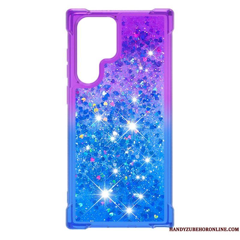 Coque Samsung Galaxy S22 Ultra 5G Paillettes Colors