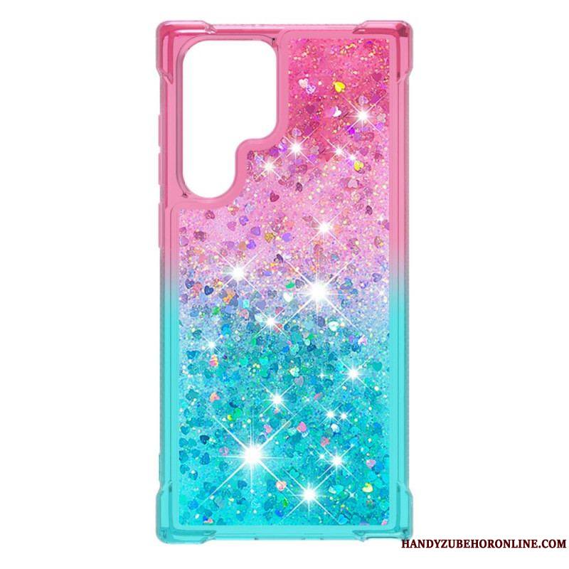 Coque Samsung Galaxy S22 Ultra 5G Paillettes Colors