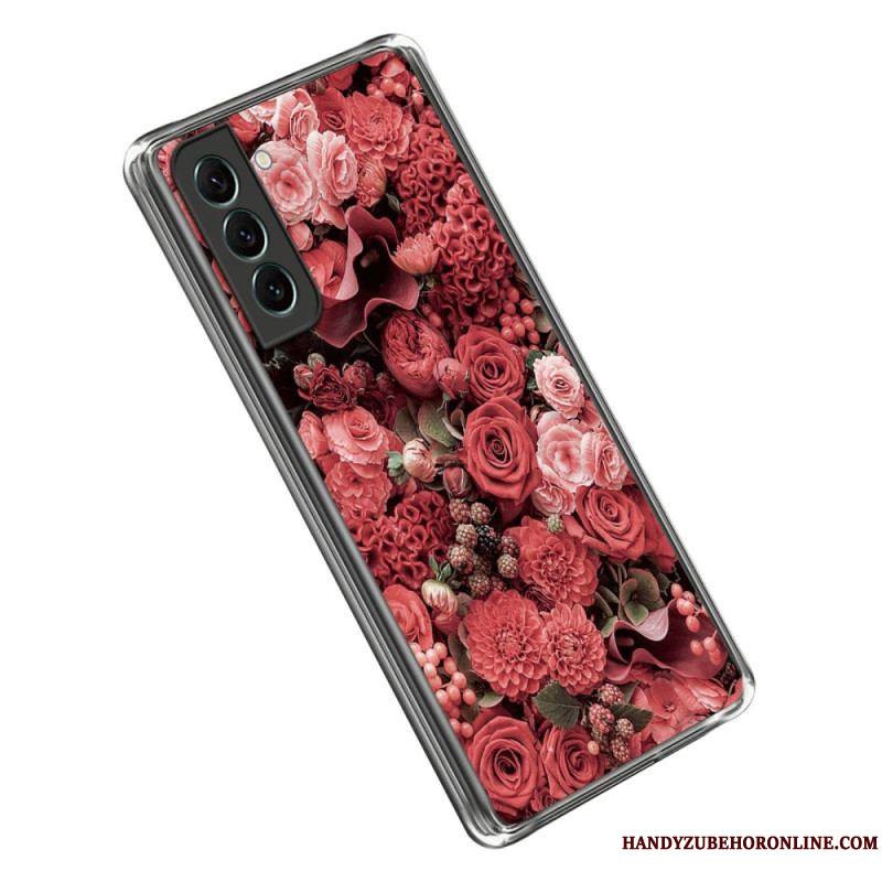 Coque Samsung Galaxy S23 5G Déclinaison Florale