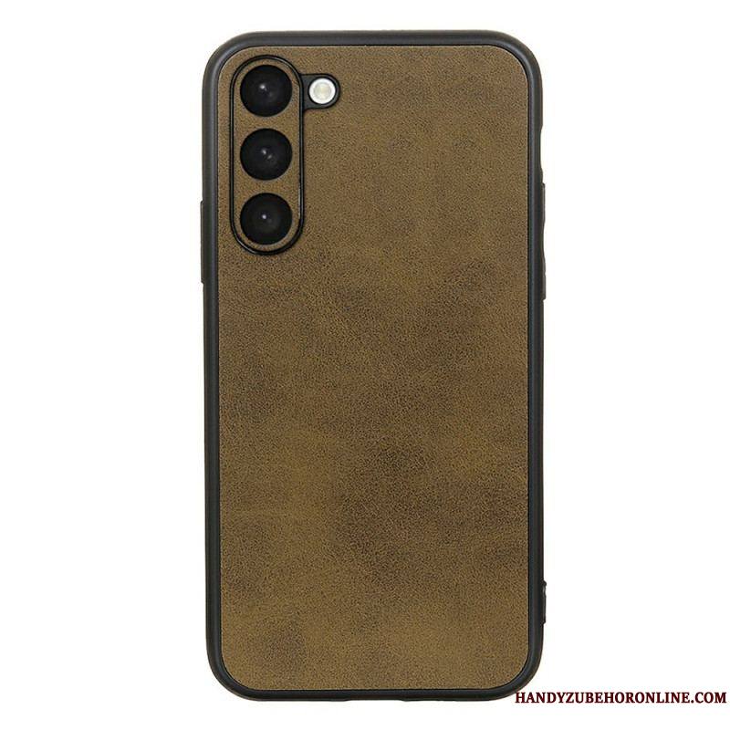 Coque Samsung Galaxy S23 5G Effet Cuir Look Raffiné