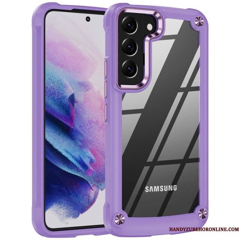 Coque Samsung Galaxy S23 5G Hybride avec Alliage Aluminium