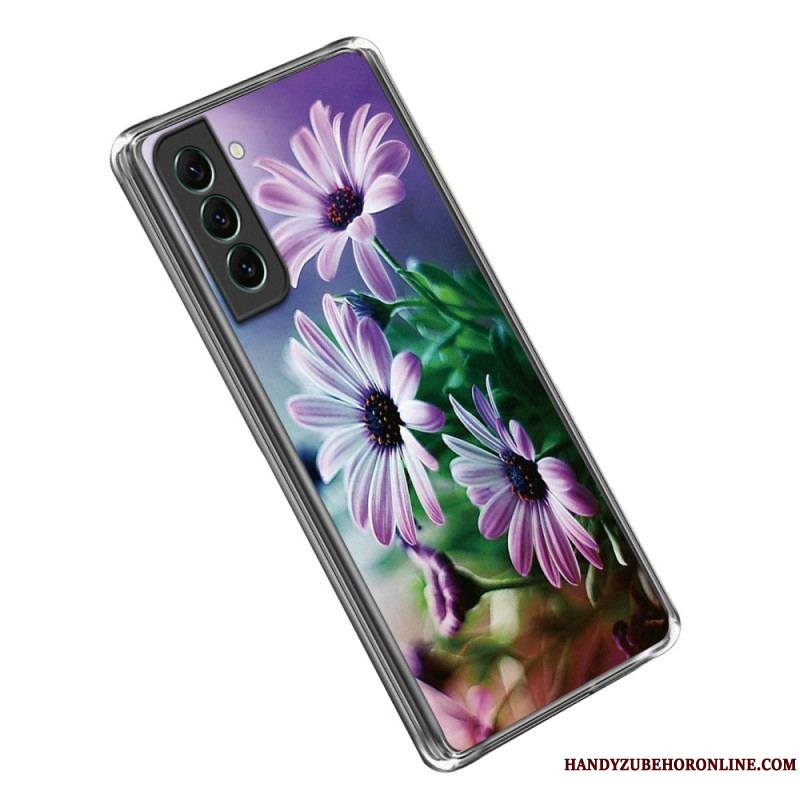 Coque Samsung Galaxy S23 5G Silicone Florale