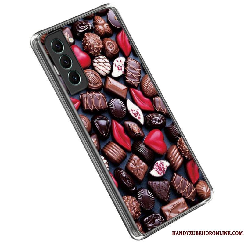 Coque Samsung Galaxy S23 Plus 5G Flexible Chocolat