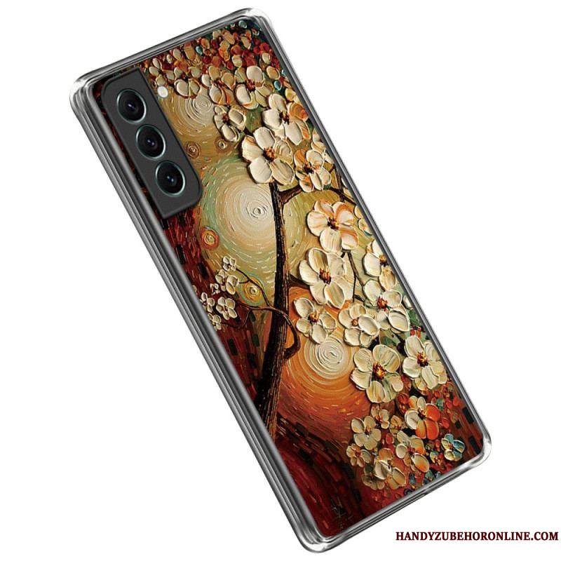 Coque Samsung Galaxy S23 Plus 5G Flexible Fleurs