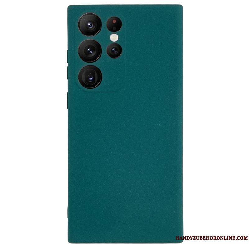 Coque Samsung Galaxy S23 Ultra 5G Silicone Flexible Mat