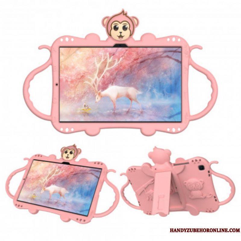 Coque Samsung Galaxy Tab A7 (2020) Multi-Fonctionnelle Singe