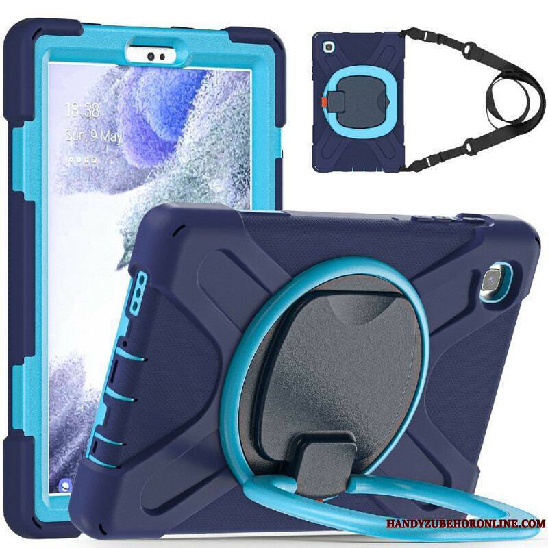 Coque Samsung Galaxy Tab A7 Lite Multi-Fonctionnelle avec Bandoulière