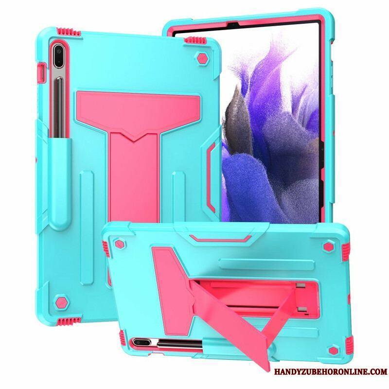 Coque Samsung Galaxy Tab S7 FE Résistante Support Pliable