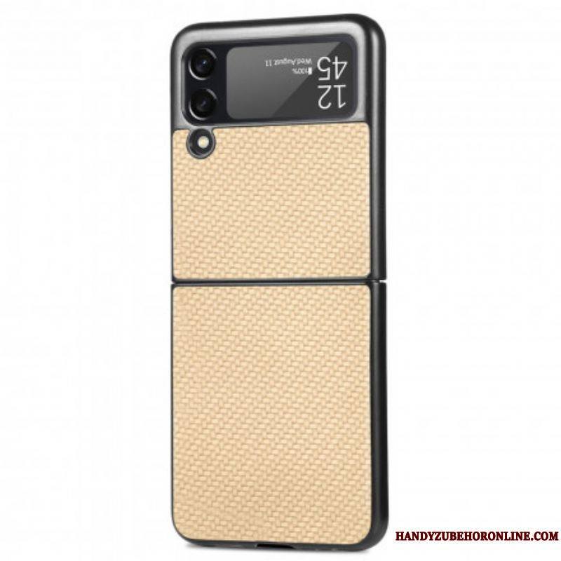 Coque Samsung Galaxy Z Flip 3 5G Fibre Carbone Texturée