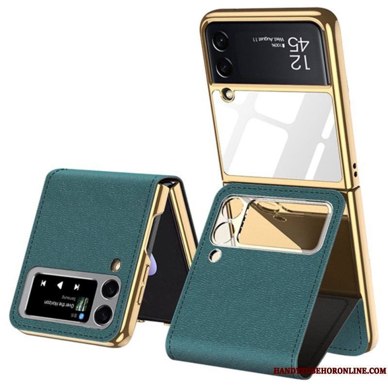 Coque Samsung Galaxy Z Flip 3 5G Miroir et Support Amovible