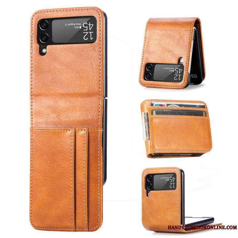 Coque Samsung Galaxy Z Flip 3 5G Style Cuir Portefeuille