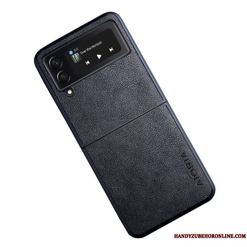 Coque Samsung Galaxy Z Flip 4 5G Effet Cuir AIORIA