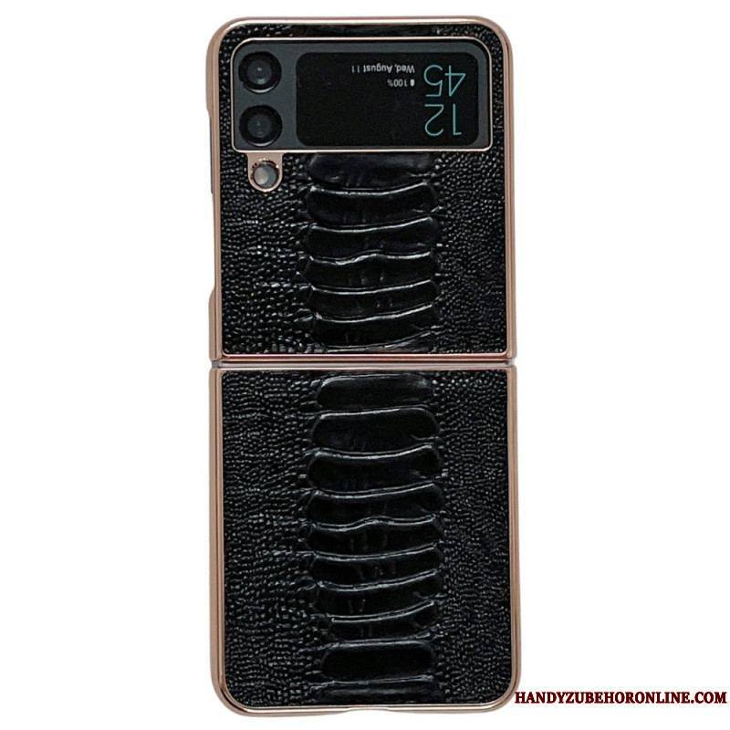 Coque Samsung Galaxy Z Flip 4 Design Crocodile