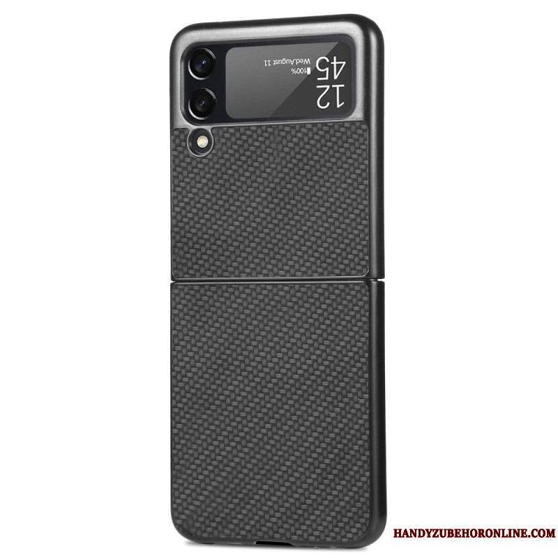 Coque Samsung Galaxy Z Flip 4 Fibre Carbone Texturée