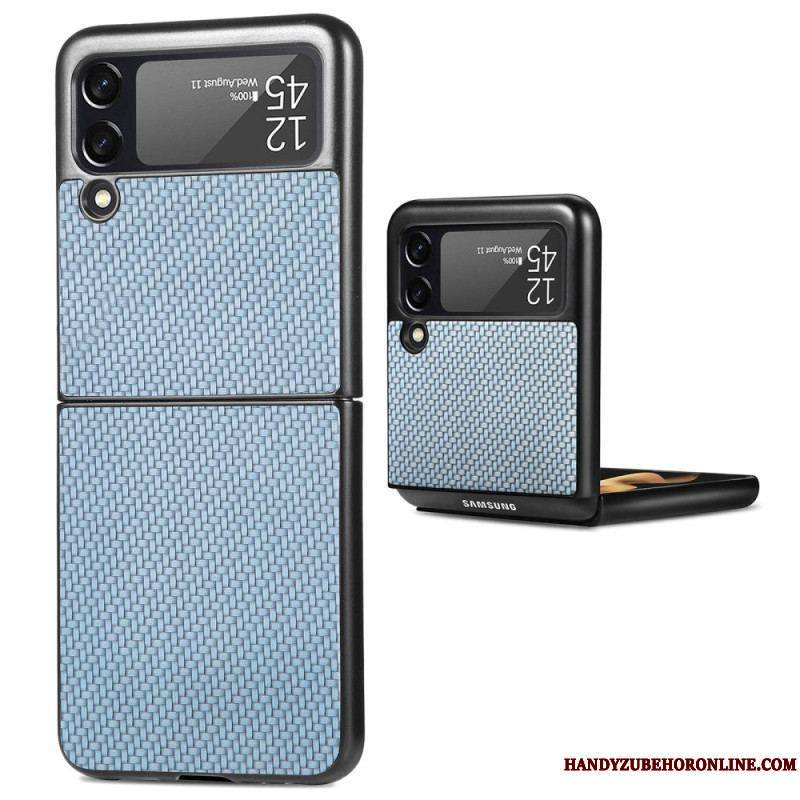 Coque Samsung Galaxy Z Flip 4 Fibre Carbone Texturée