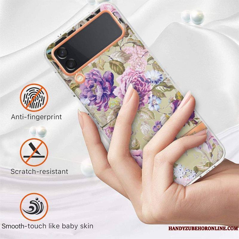 Coque Samsung Galaxy Z Flip 4 Florale