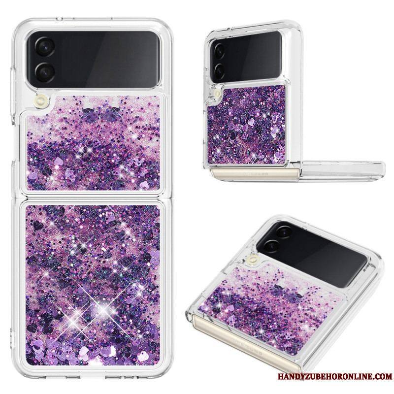 Coque Samsung Galaxy Z Flip 4 Paillettes Colorées