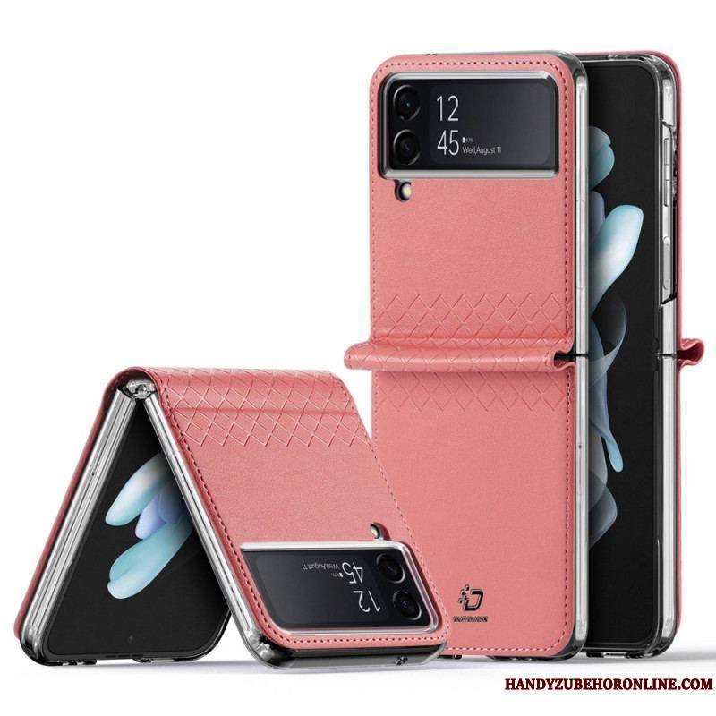 Coque Samsung Galaxy Z Flip 4 Simili Cuir Dux Ducis