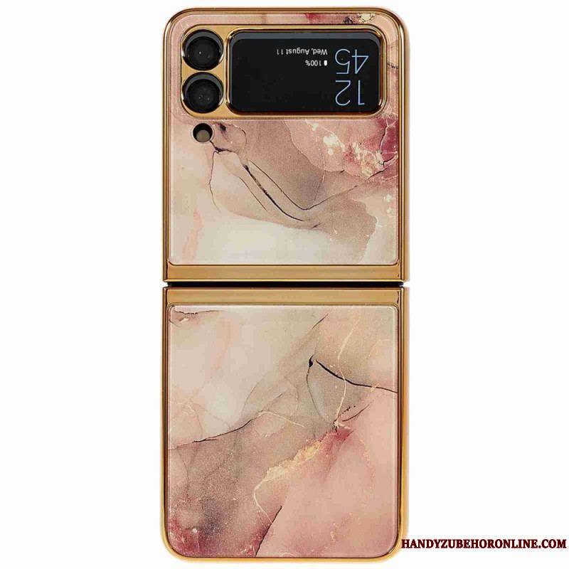 Coque Samsung Galaxy Z Flip 4 Style Marbre