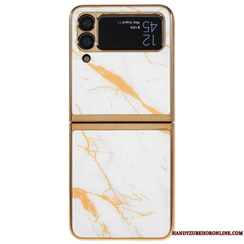 Coque Samsung Galaxy Z Flip 4 Style Marbre