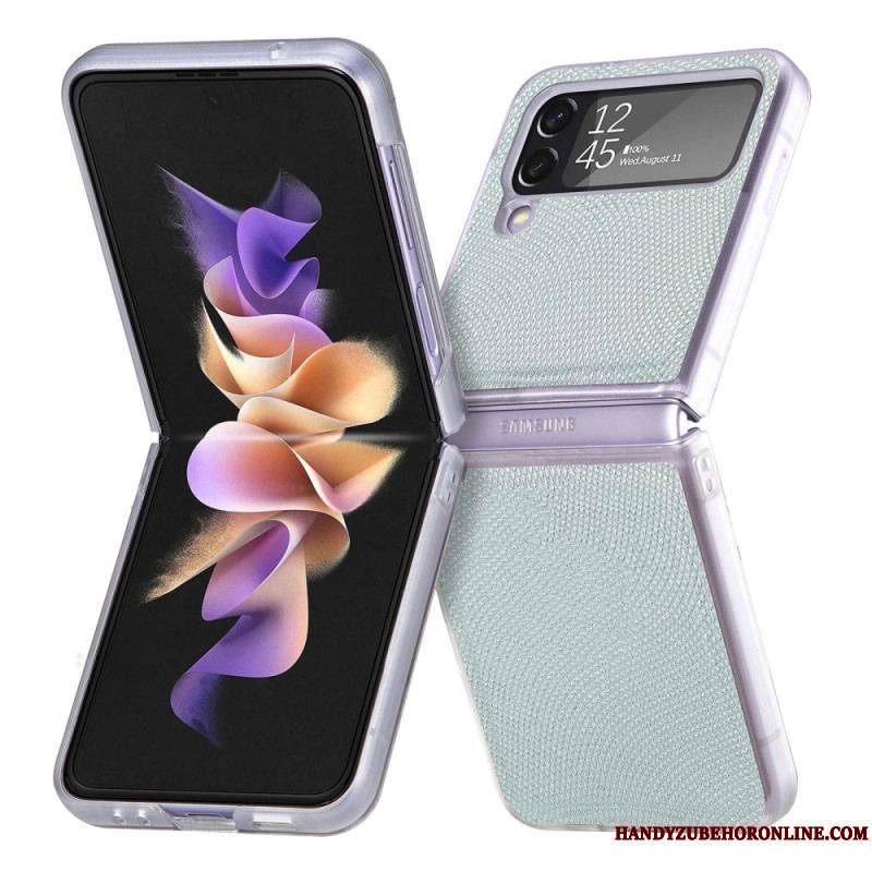 Coque Samsung Galaxy Z Flip 4 Style Serpent sur Silicone Transparent