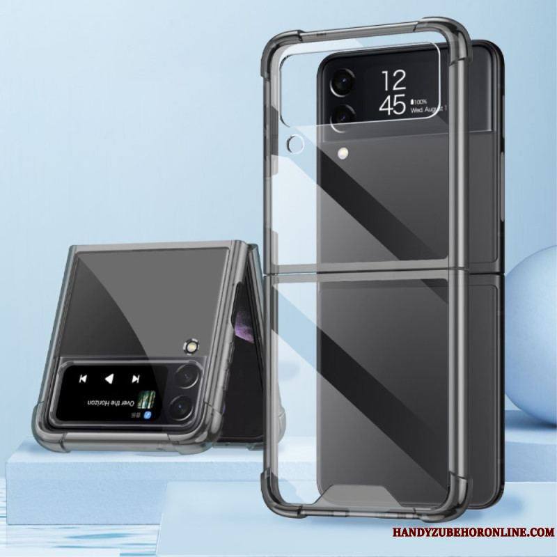 Coque Samsung Galaxy Z Flip 4 Transparente Coins Renforcés GKK