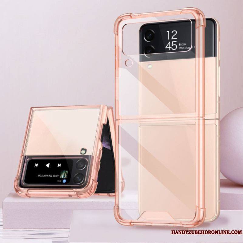 Coque Samsung Galaxy Z Flip 4 Transparente Coins Renforcés GKK