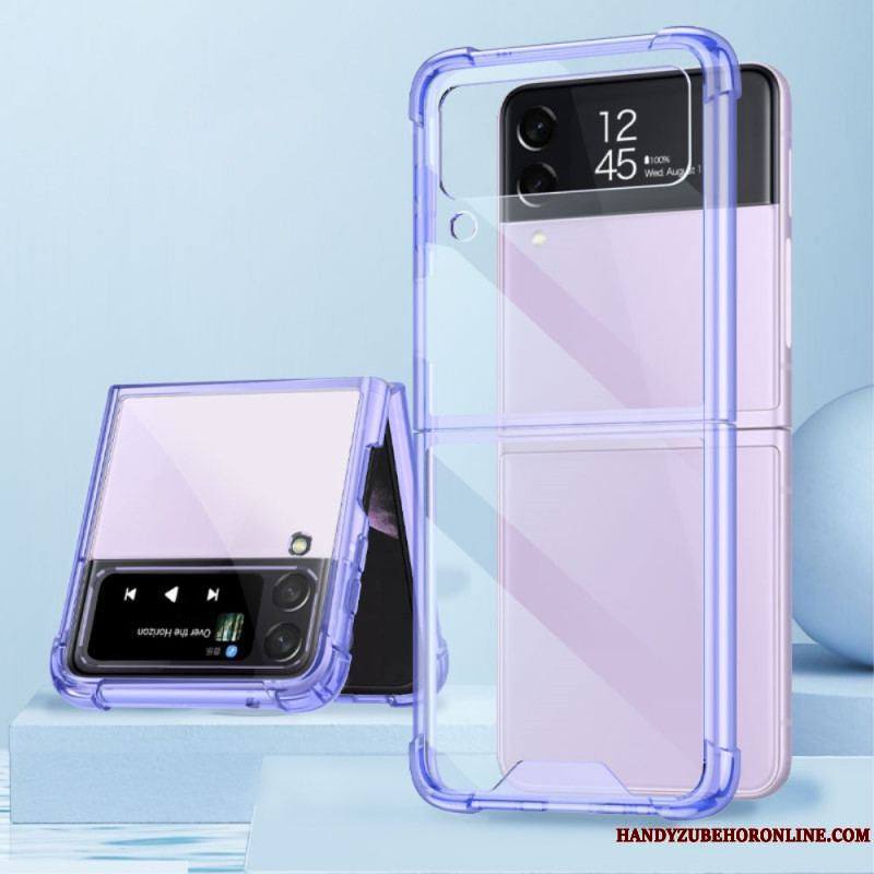 Coque Samsung Galaxy Z Flip 4 Transparente Coins Renforcés GKK