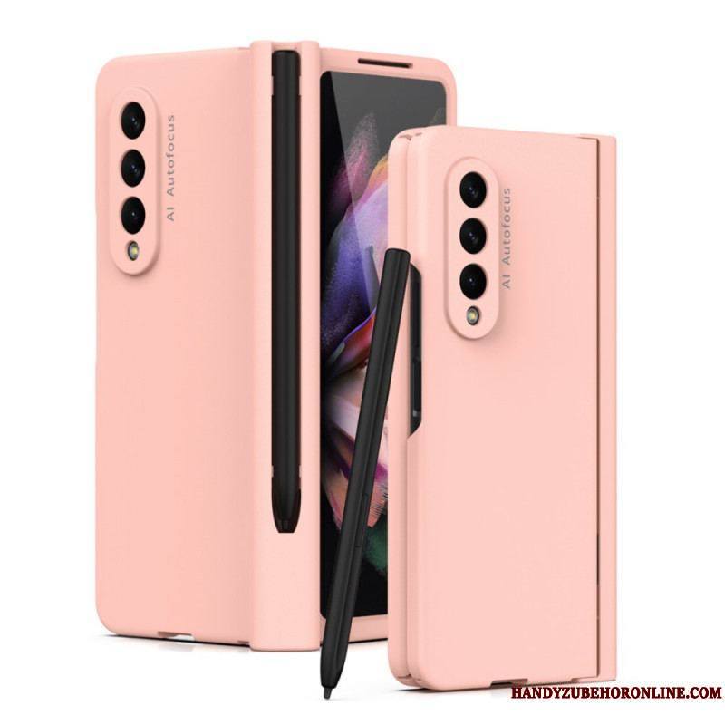 Coque Samsung Galaxy Z Fold 3 5G Protecteur Écran et Porte-Stylet