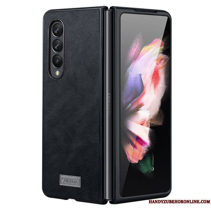 Coque Samsung Galaxy Z Fold 3 5G Simili Cuir SULADA