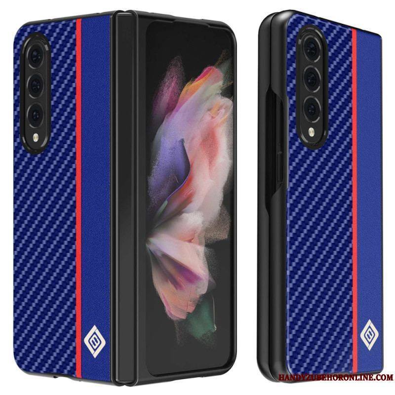 Coque Samsung Galaxy Z Fold 4 Fibre de Carbone Line Lc. Imeeke