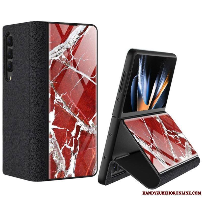 Coque Samsung Galaxy Z Fold 4 GKK Marble Waves