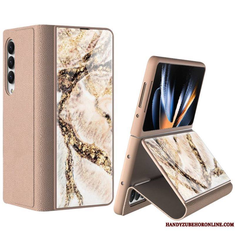 Coque Samsung Galaxy Z Fold 4 GKK Marble Waves