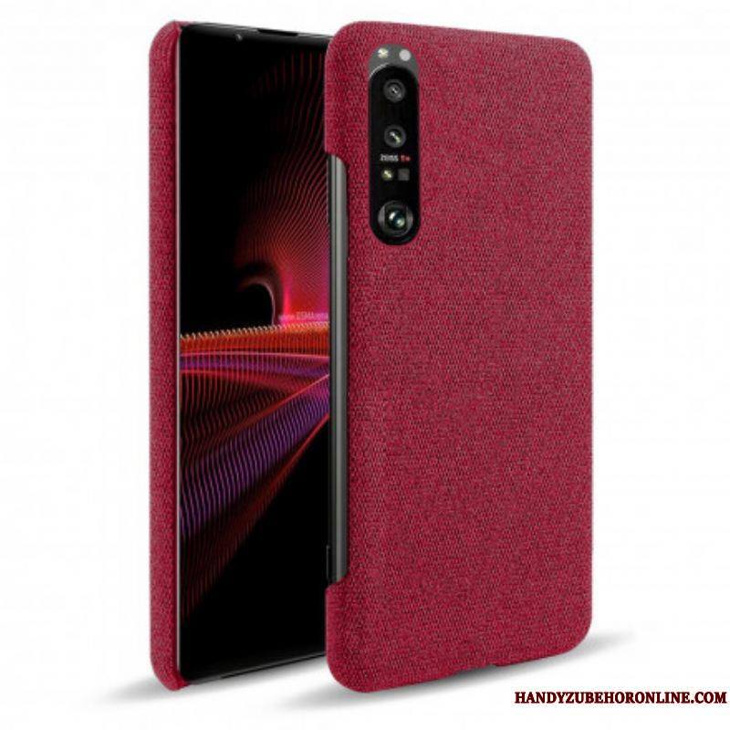 Coque Sony Xperia 1 III Texture Tissu KSQ