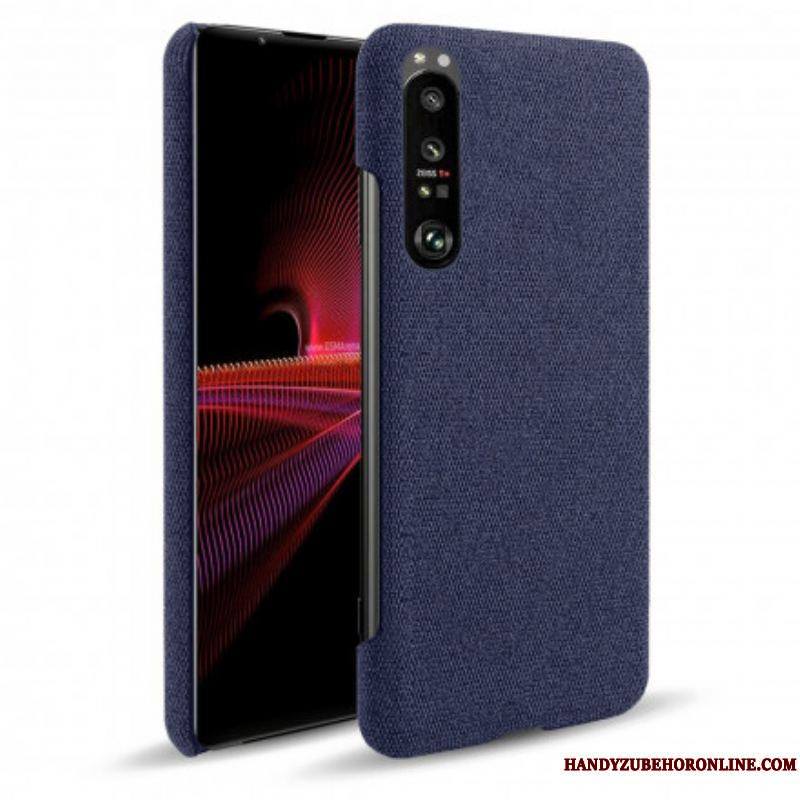 Coque Sony Xperia 1 III Texture Tissu KSQ