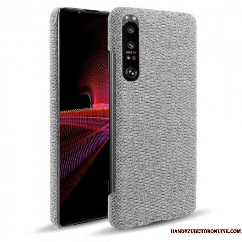 Coque Sony Xperia 1 III Texture Tissu KSQ