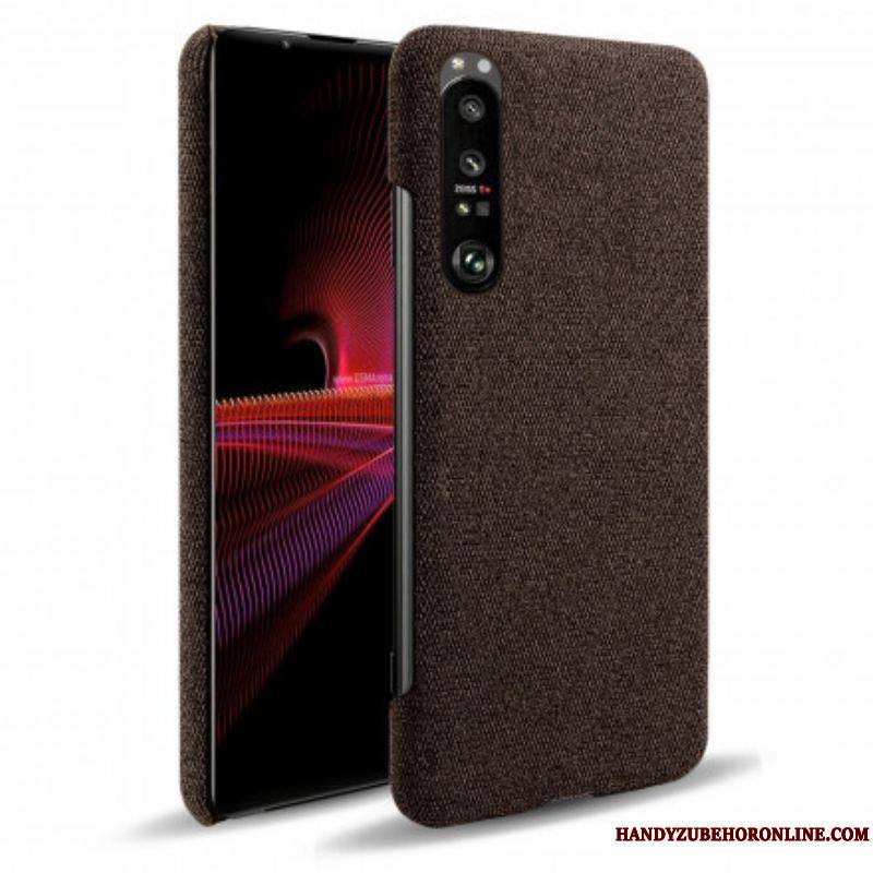 Coque Sony Xperia 1 III Texture Tissu KSQ