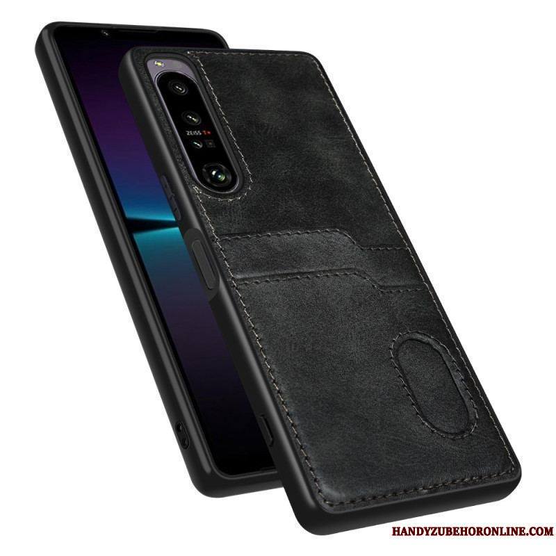 Coque Sony Xperia 1 IV Double Porte-Cartes