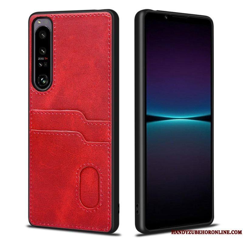 Coque Sony Xperia 1 IV Double Porte-Cartes