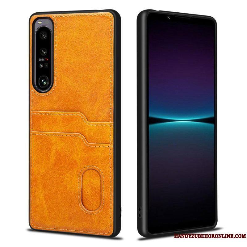 Coque Sony Xperia 1 IV Double Porte-Cartes