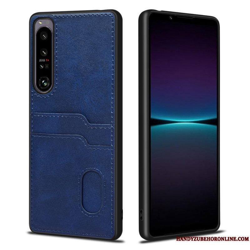 Coque Sony Xperia 1 IV Double Porte-Cartes