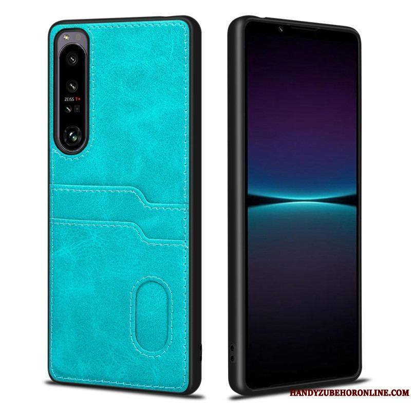 Coque Sony Xperia 1 IV Double Porte-Cartes