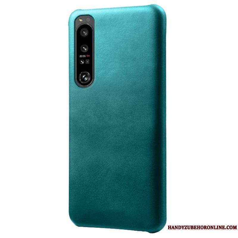 Coque Sony Xperia 1 IV Effet Cuir