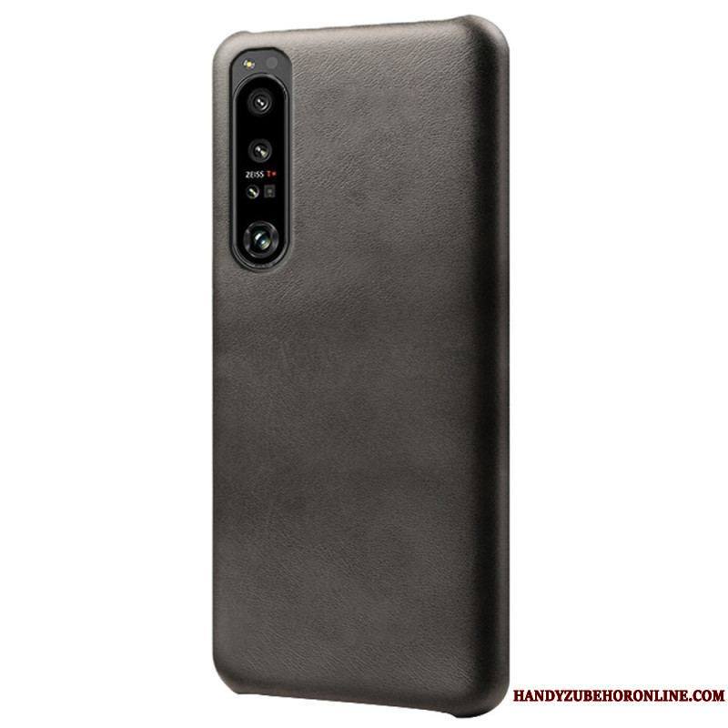 Coque Sony Xperia 1 IV Effet Cuir