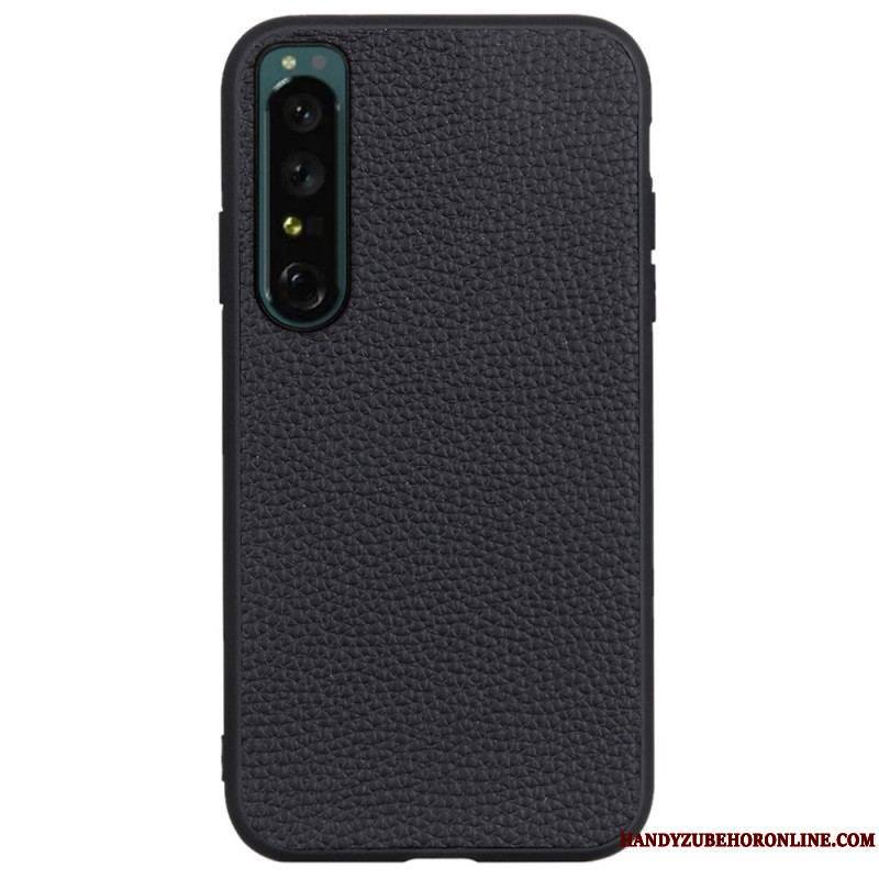 Coque Sony Xperia 1 IV Hybride Véritable Cuir