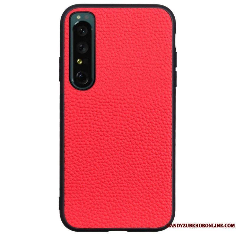 Coque Sony Xperia 1 IV Hybride Véritable Cuir