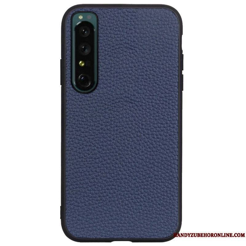 Coque Sony Xperia 1 IV Hybride Véritable Cuir