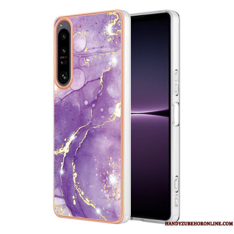 Coque Sony Xperia 1 IV Marbre Coloré